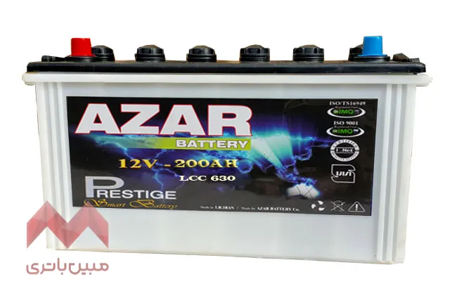 خرید باتری 200آمپر شرکت آذر در اصفهان - قیمت 16,800,000 تومان