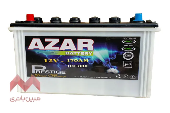 خرید باتری 170آمپر شرکت آذر در اصفهان - قیمت 11,700,000 تومان