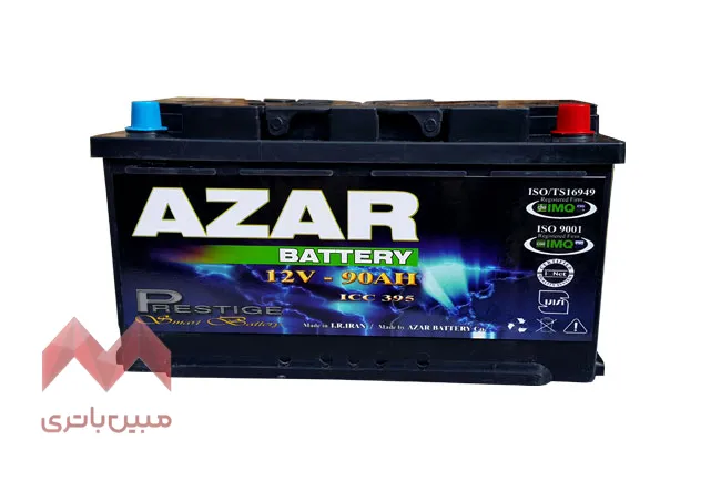 خرید باتری 90آمپر شرکت آذر در اصفهان - قیمت 7,300,000 تومان