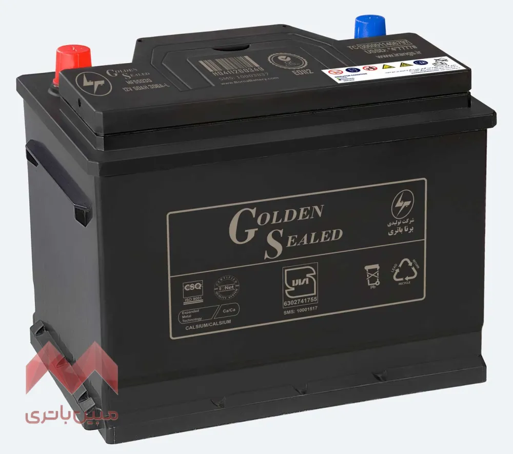 خرید باتری 50آمپر L1برنا در اصفهان - قیمت 4,200,000 تومان